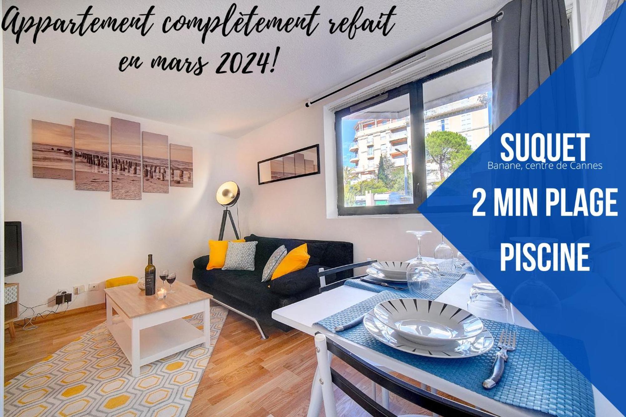 Le Dol - 150m Plages - Suquet - Verrière Côte D'azur Appartement